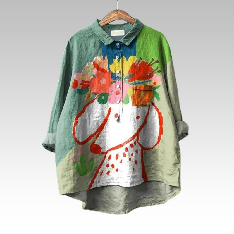 Meike | Classic Floral Blouses