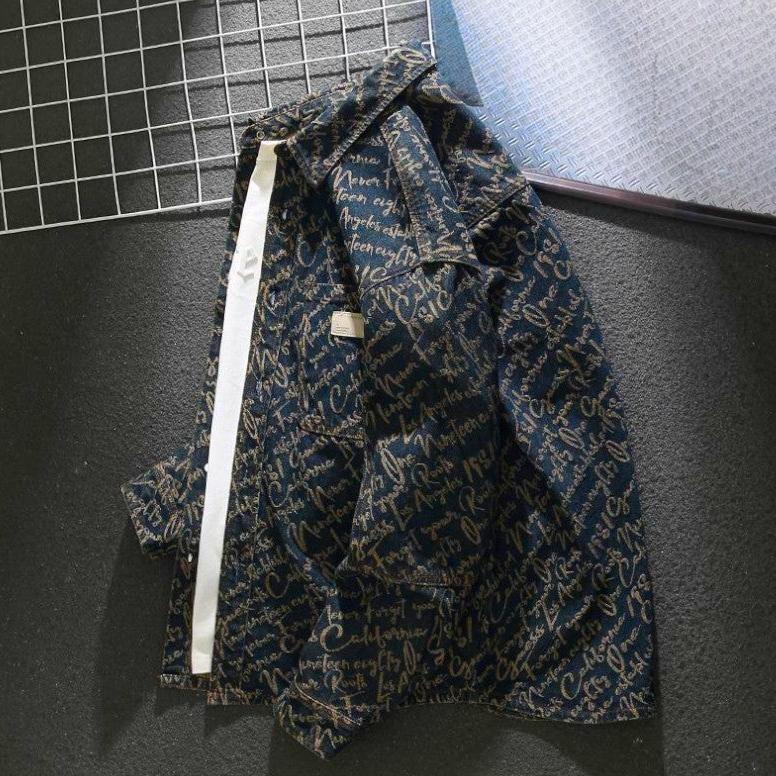 Hans™ | Denim Lettering Jacket