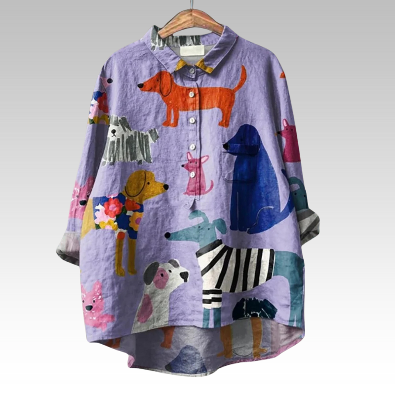 Juliana | Classic Floral Blouses