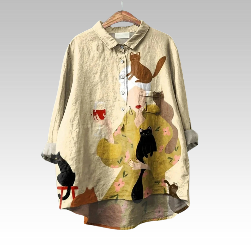 Louisa | Classic Floral Blouses