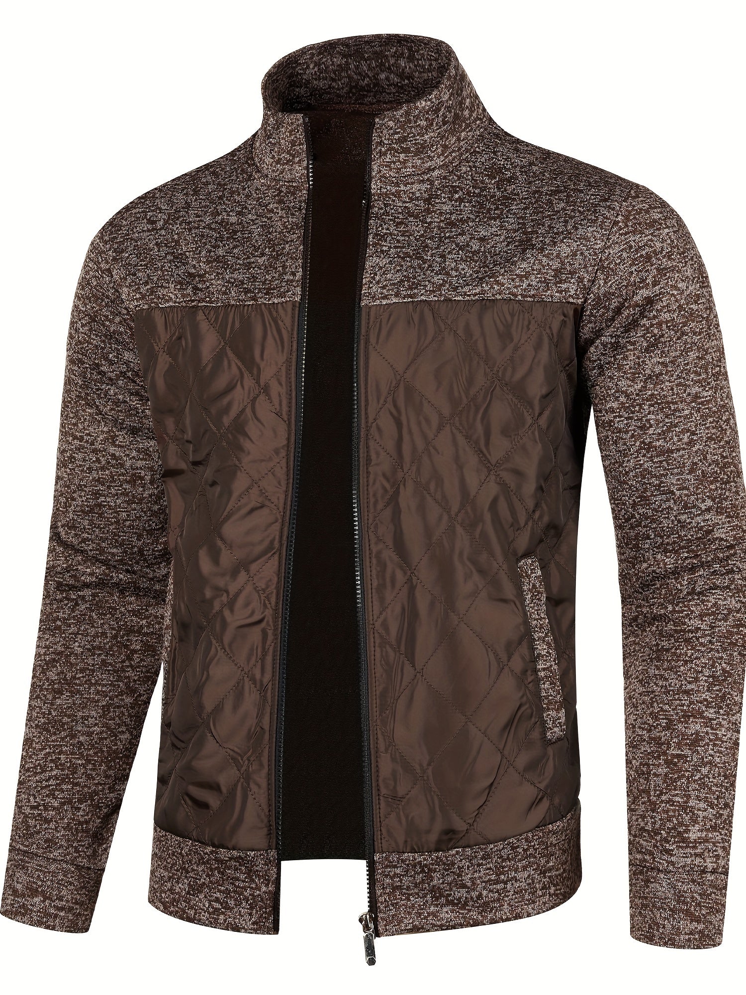 Grzegorz – Long-Sleeve Knit Jacket with Zipper