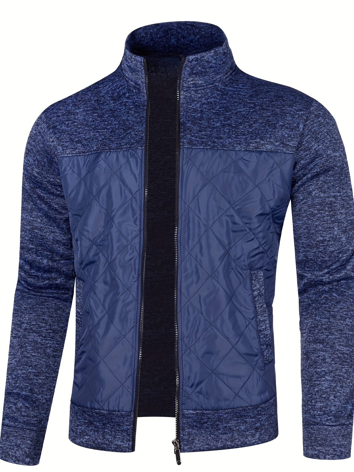 Grzegorz – Long-Sleeve Knit Jacket with Zipper