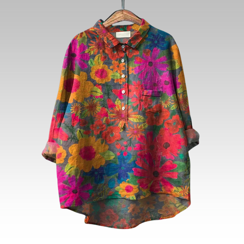 Jolanda | Classic Floral Blouses