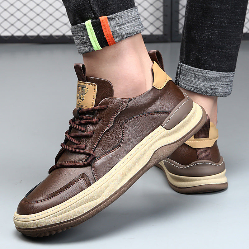 Noble Italian Genuine Leather Sneakers