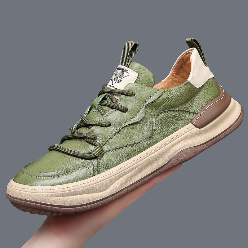 Noble Italian Genuine Leather Sneakers