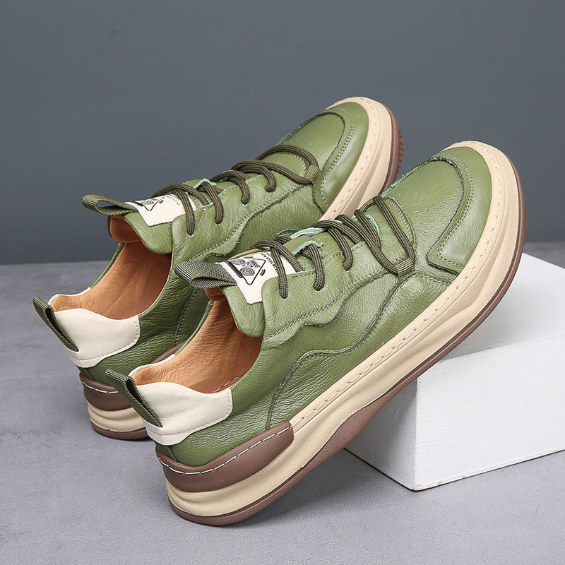 Noble Italian Genuine Leather Sneakers