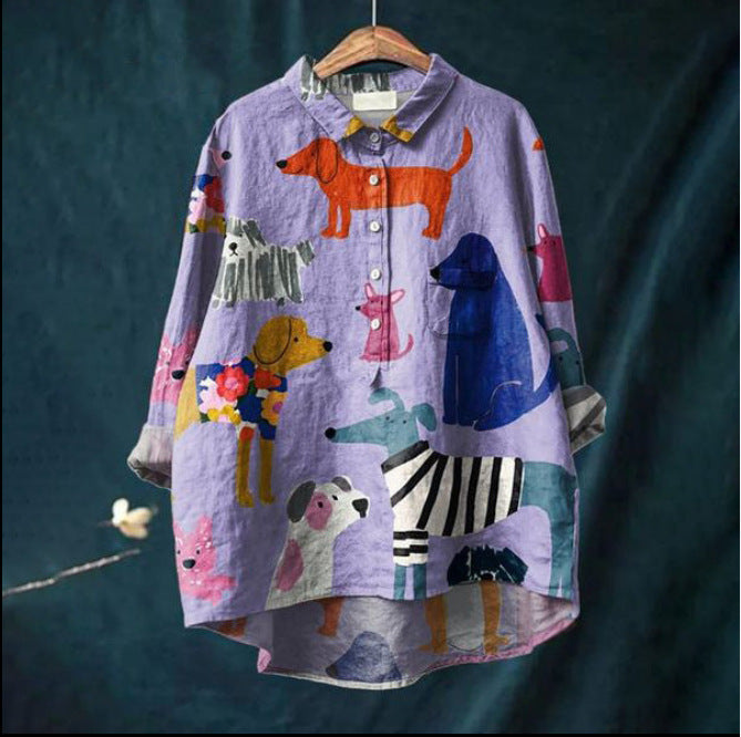 Juliana | Classic Floral Blouses