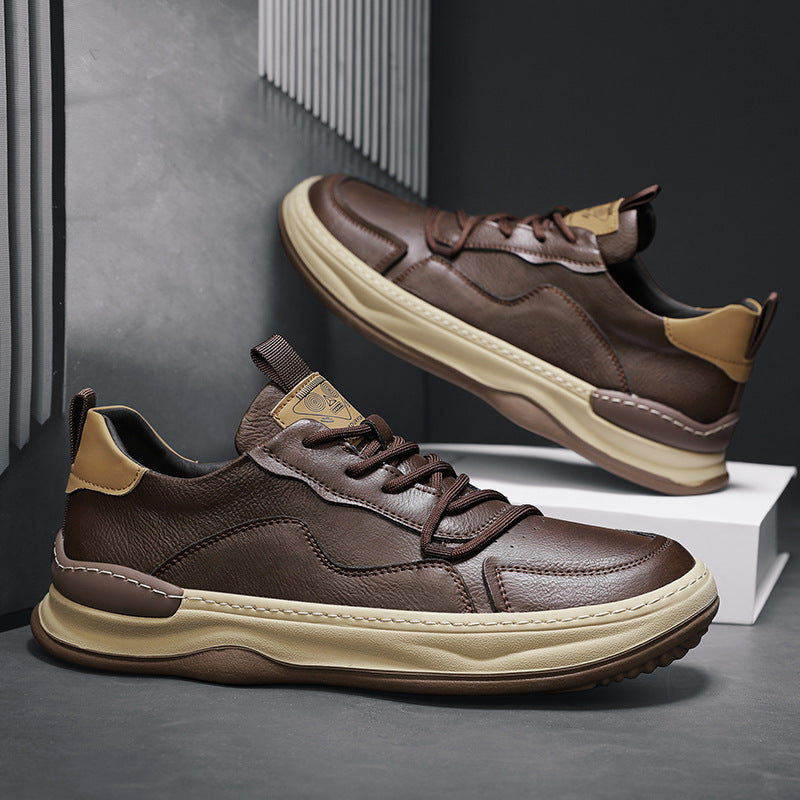 Noble Italian Genuine Leather Sneakers