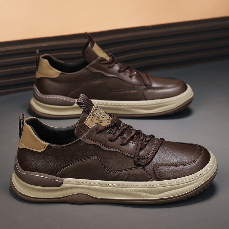 Noble Italian Genuine Leather Sneakers