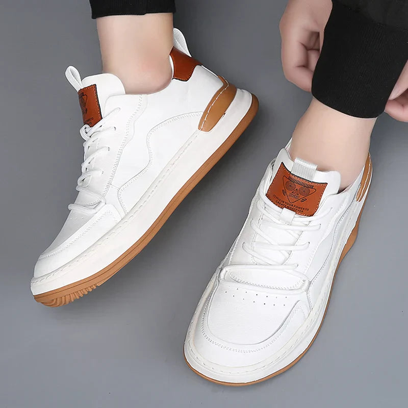 Noble Italian Genuine Leather Sneakers