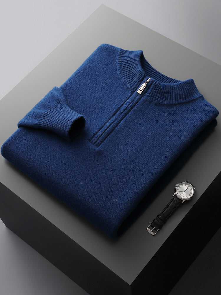 Michael™ | Cashmere Half-Zip Pullover