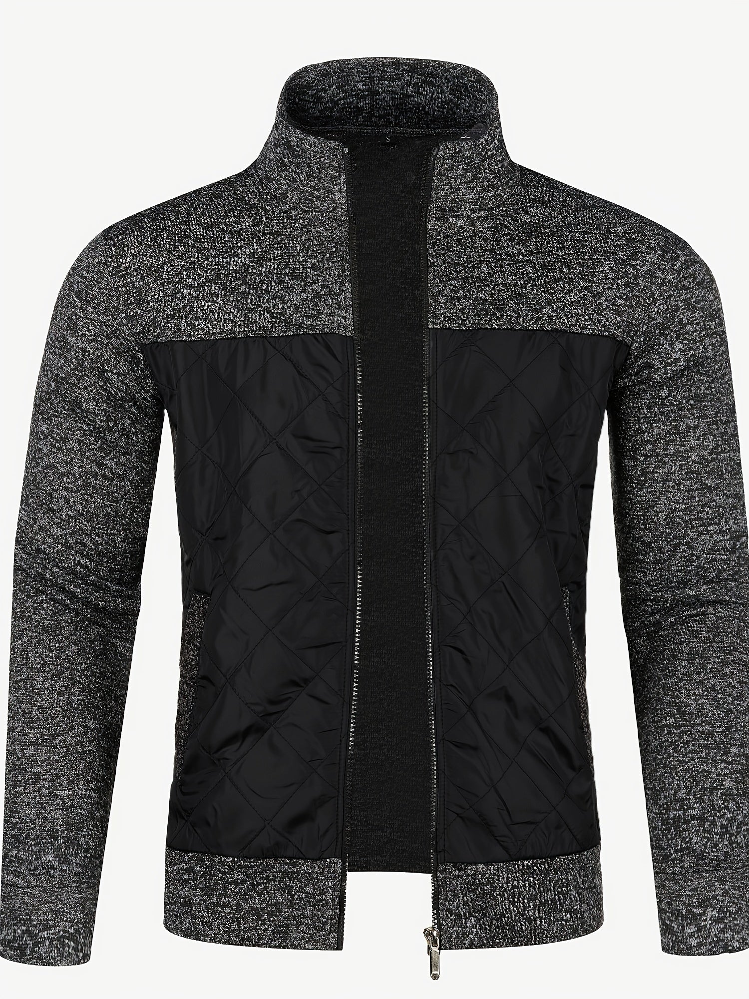 Grzegorz – Long-Sleeve Knit Jacket with Zipper