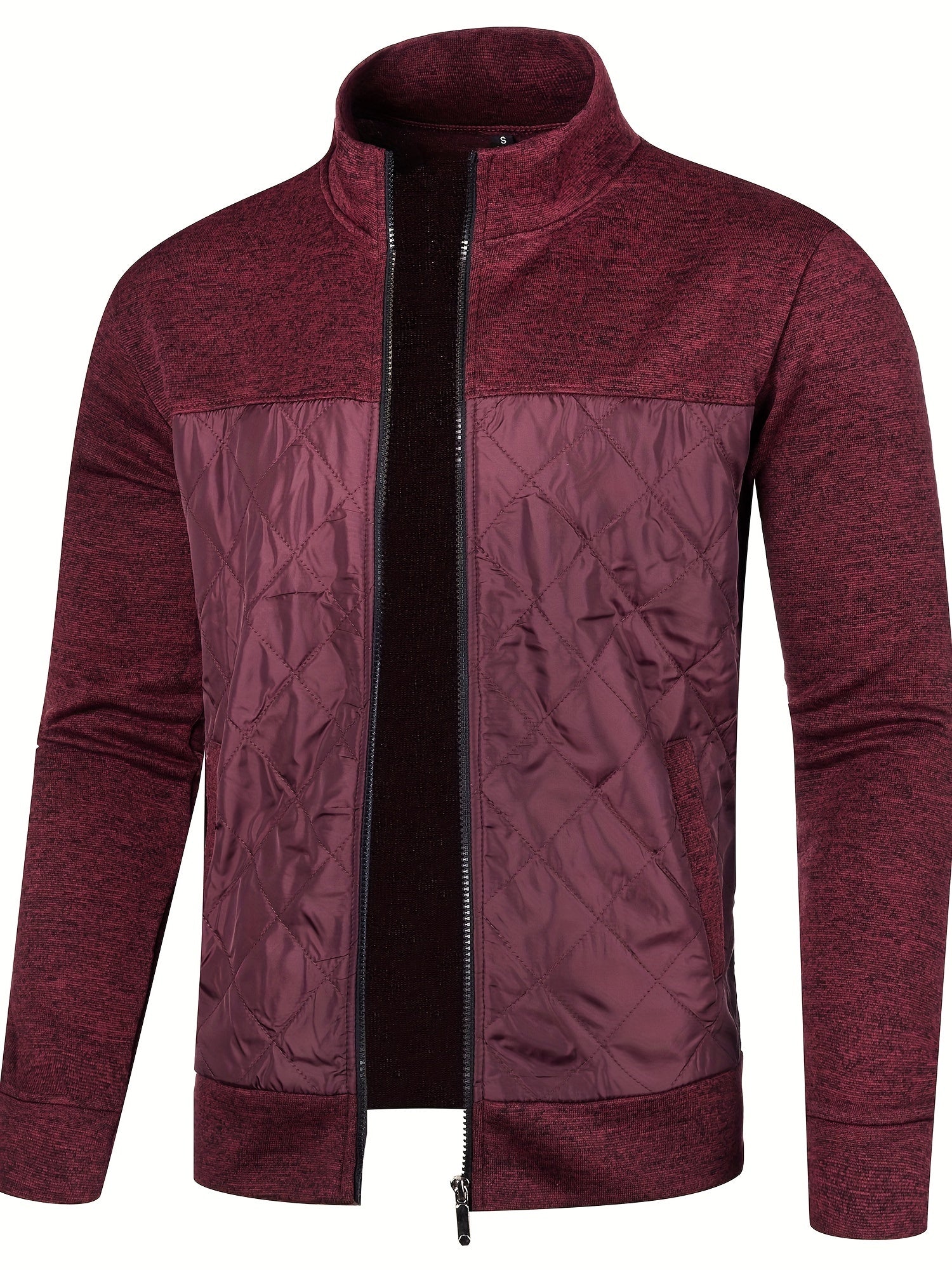 Grzegorz – Long-Sleeve Knit Jacket with Zipper