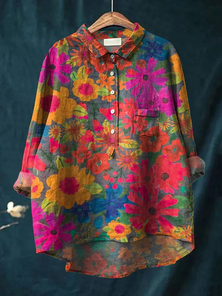 Jolanda | Classic Floral Blouses