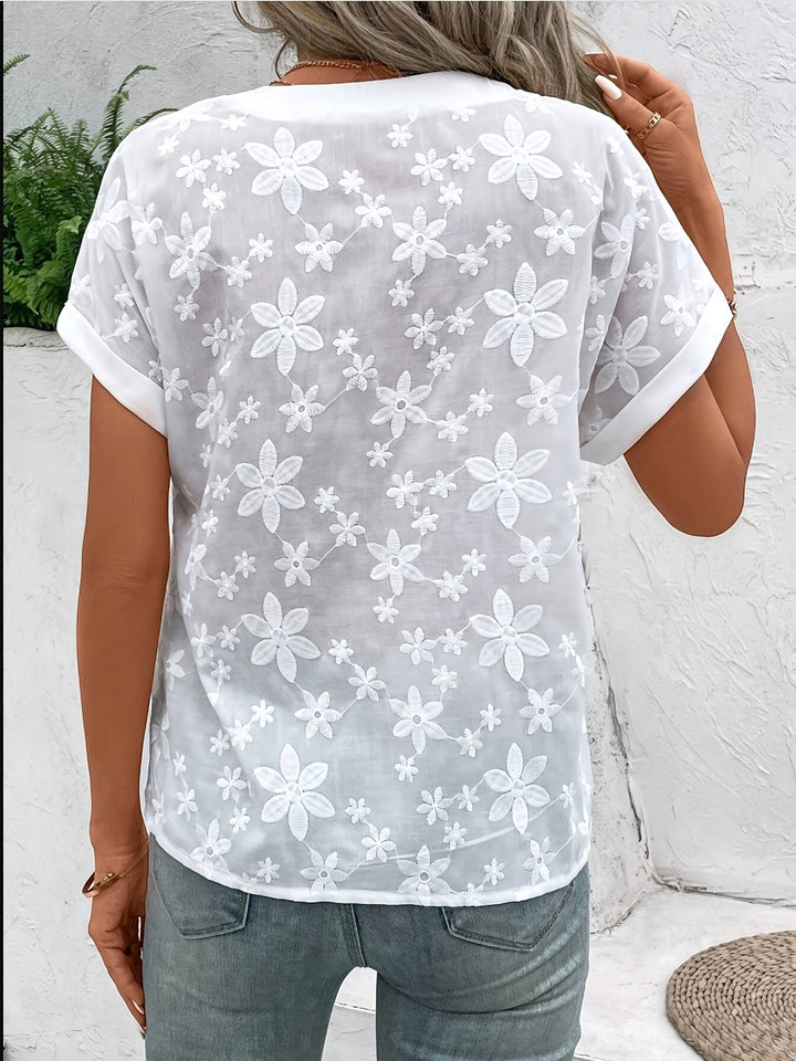 Amara – Elegant Witte Blouse