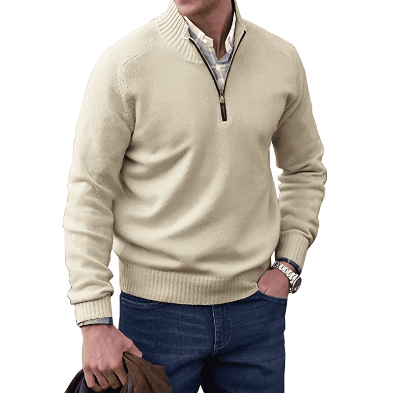 Noah - Sweater with Zipper