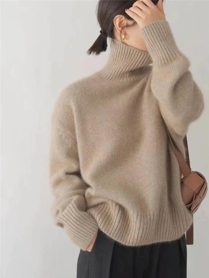 Emily™ – Comfortable, Knitted, Soft Turtleneck Sweater