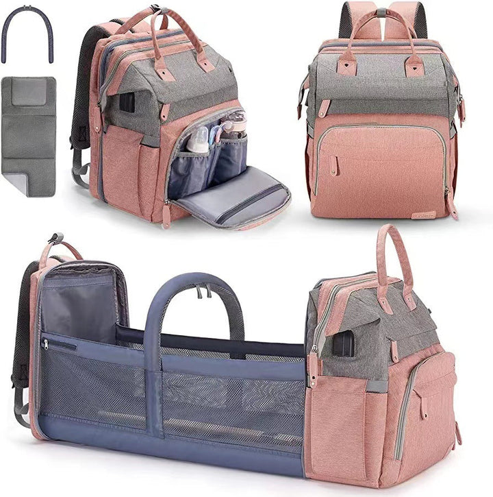 Diaper Bag Backpack with Change Station