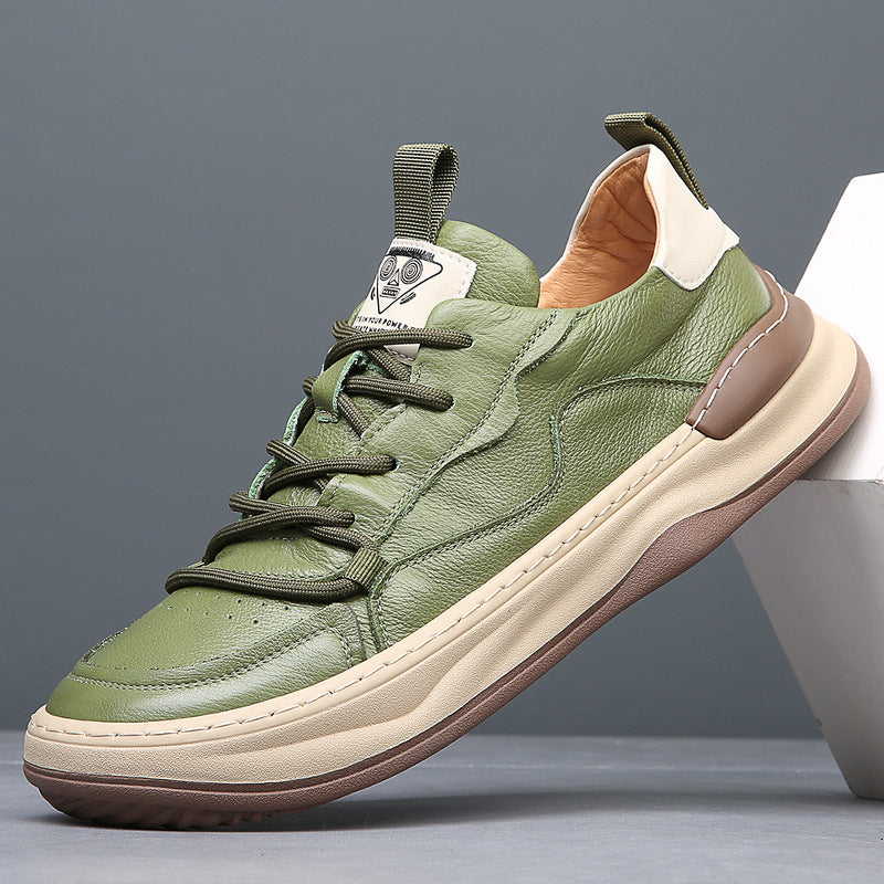 Noble Italian Genuine Leather Sneakers