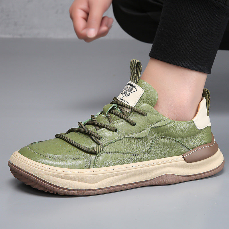 Noble Italian Genuine Leather Sneakers