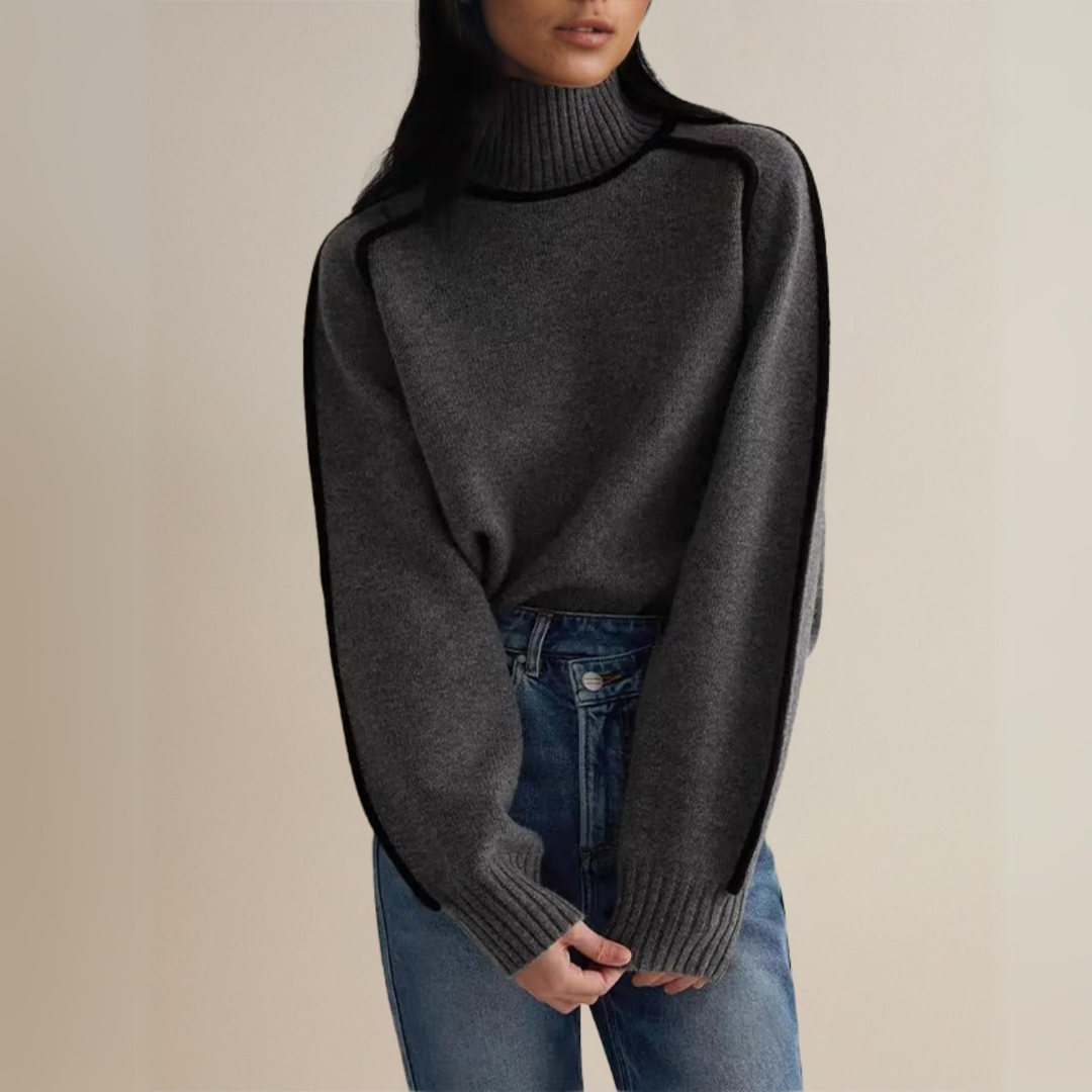 Claire™ - Elegant turtleneck sweater