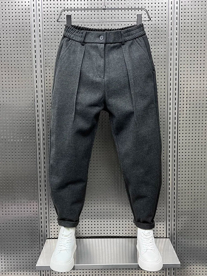 Mathieu - Elegant mottled pants