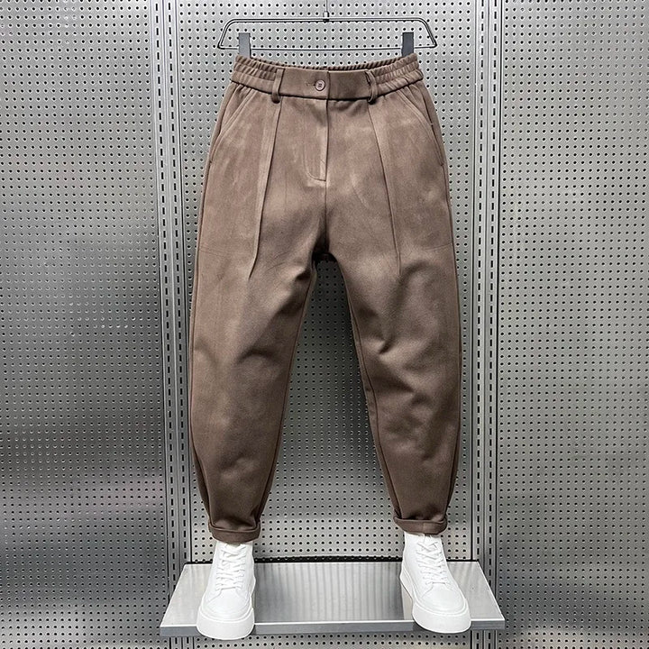 Mathieu - Elegant mottled pants