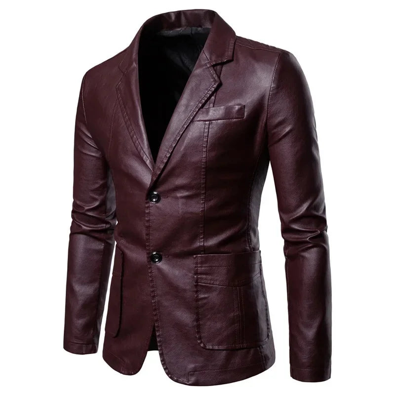 Louis™ - Elegant Brown Blazer