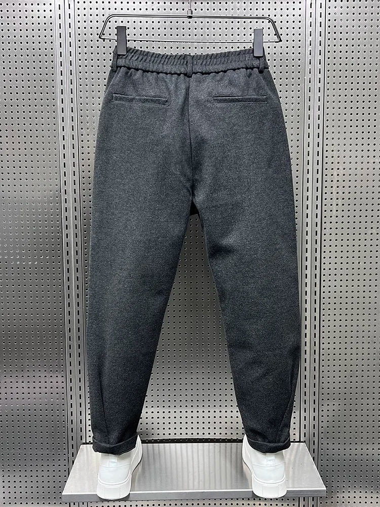 Mathieu - Elegant mottled pants