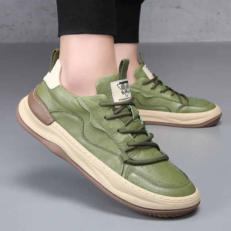 Noble Italian Genuine Leather Sneakers