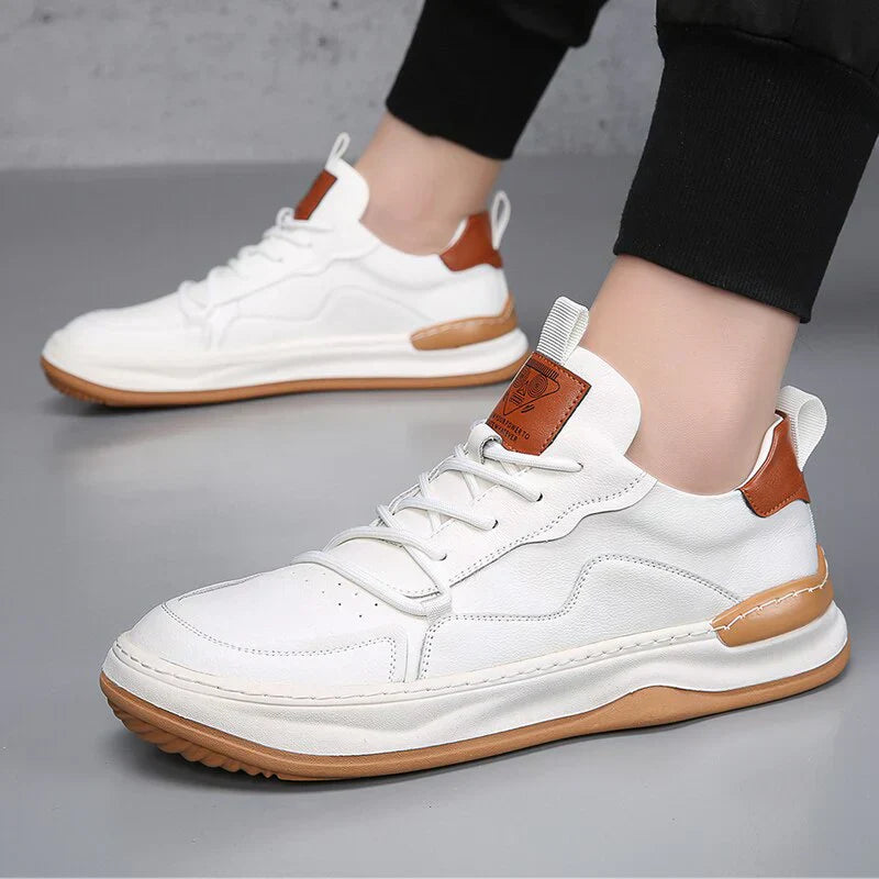 Noble Italian Genuine Leather Sneakers