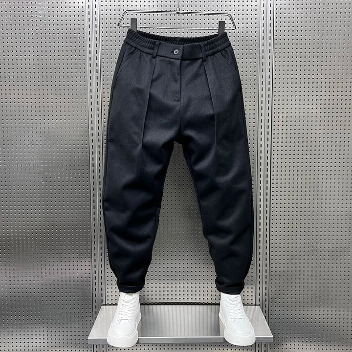 Mathieu - Elegant mottled pants
