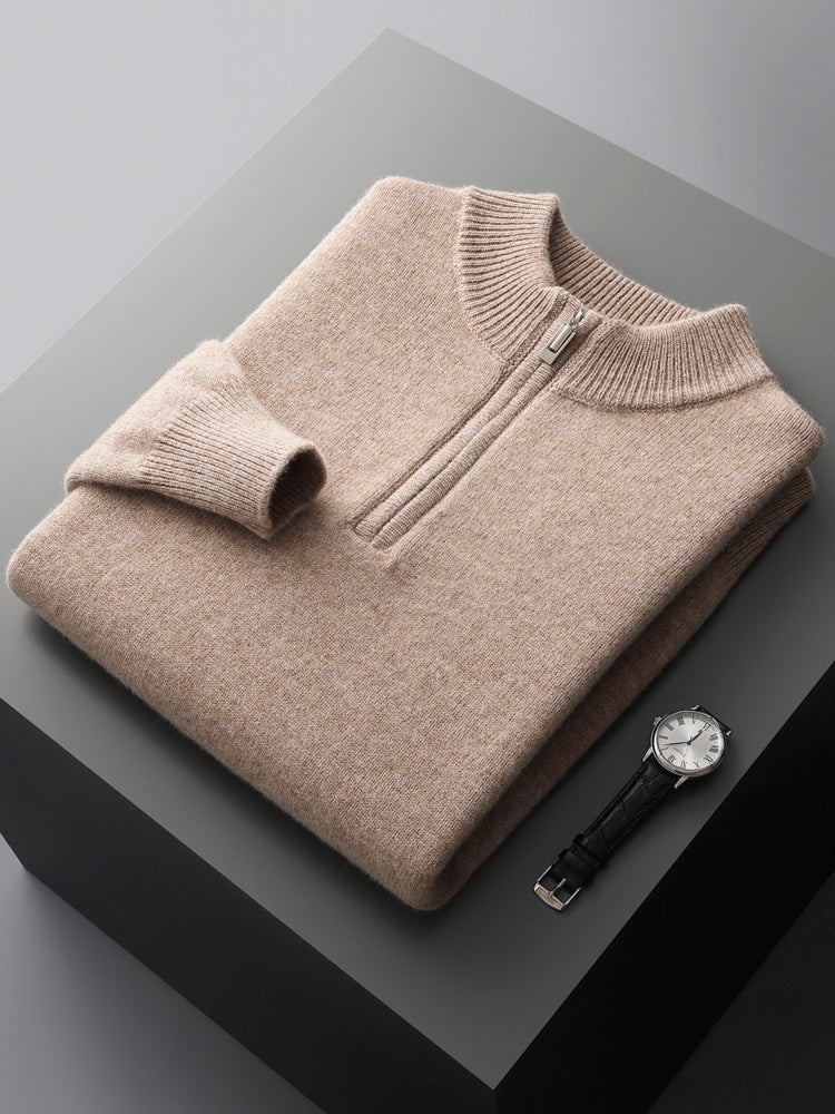 Michael™ |  Cashmere Half-Zip Pullover