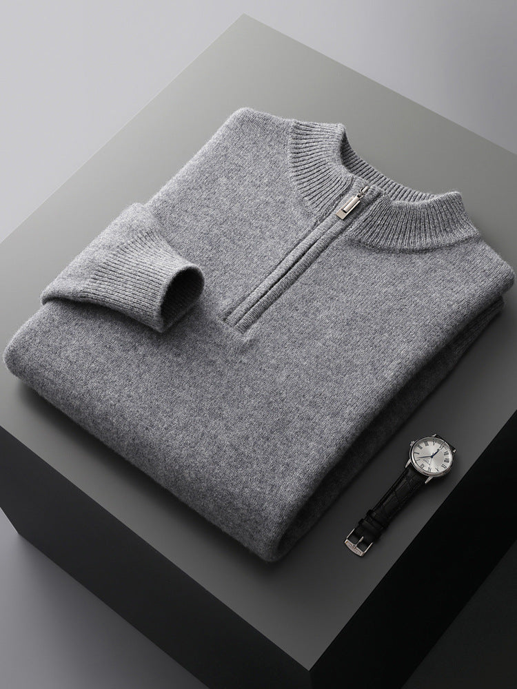 Michael™ |  Cashmere Half-Zip Pullover