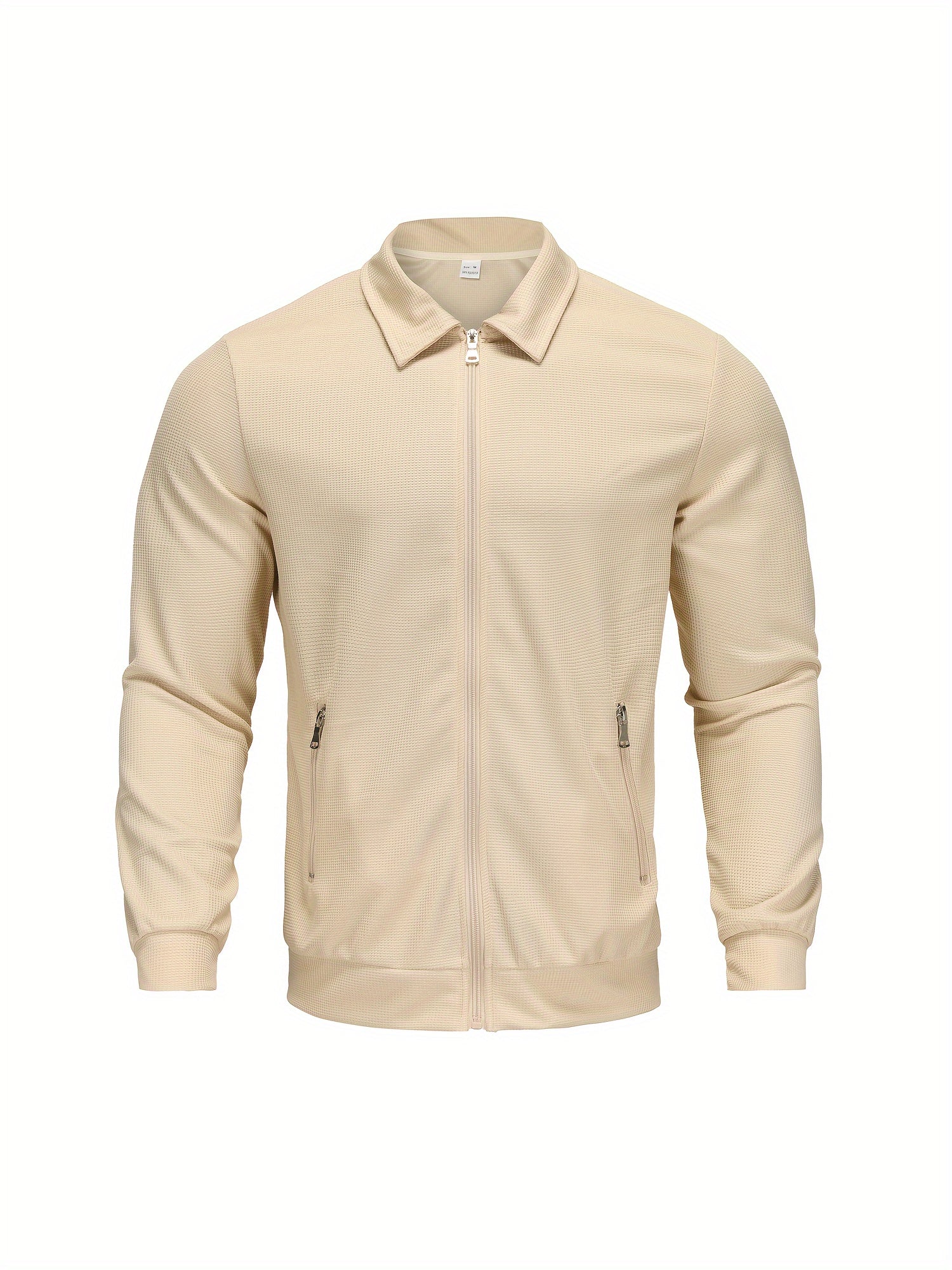 Marvin – Casual Polyester Jacket with Zipper