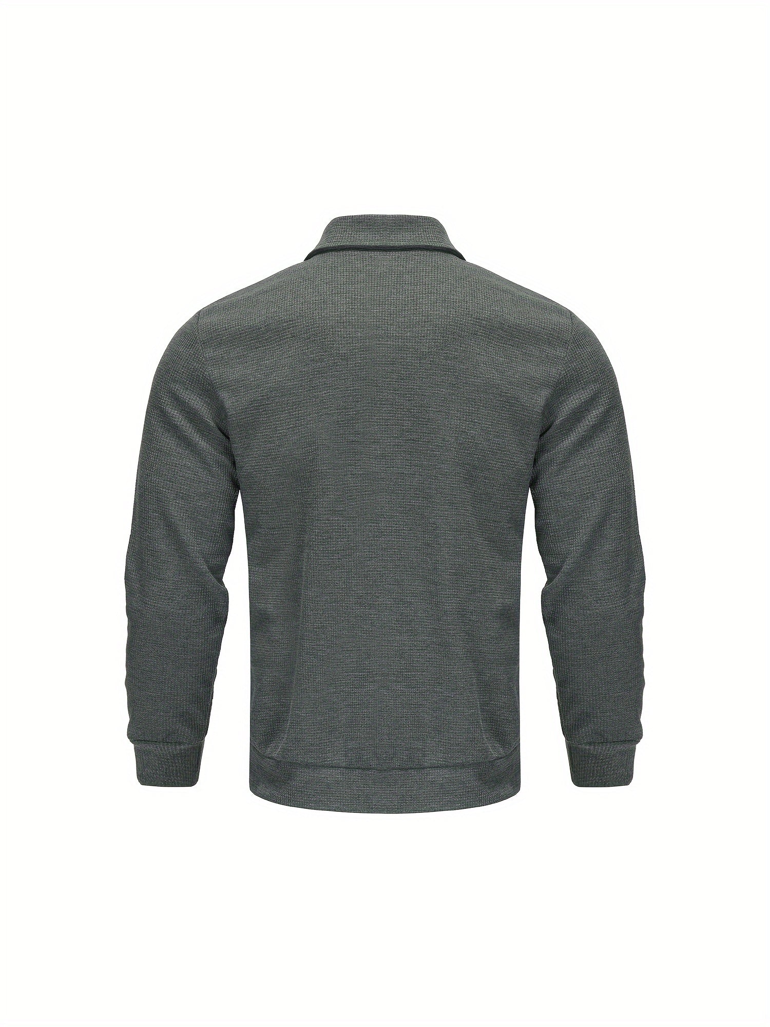 Marvin – Casual Polyester Jacket with Zipper