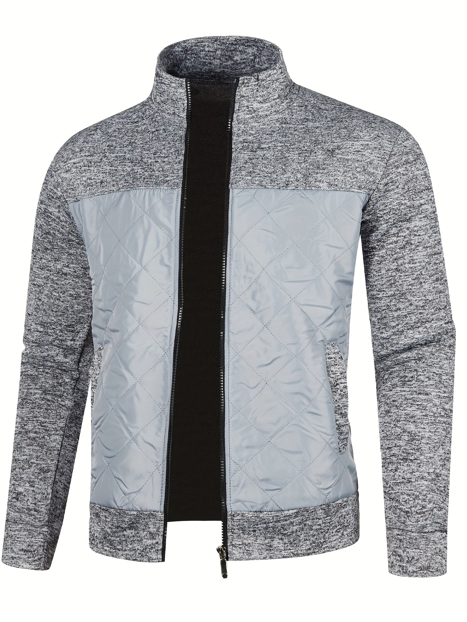 Grzegorz – Long-Sleeve Knit Jacket with Zipper