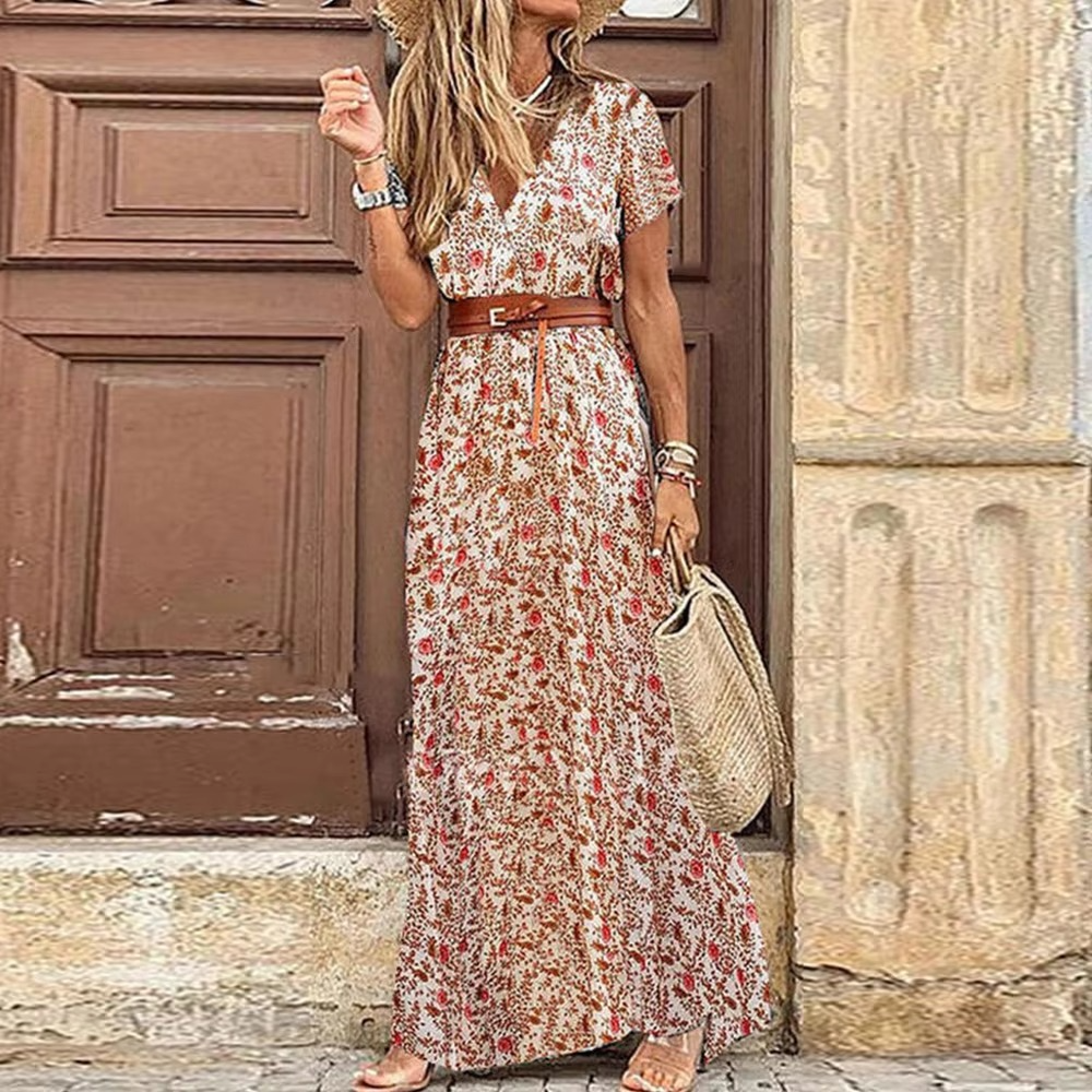 Zara - Boho Chic Summer Maxi Dress