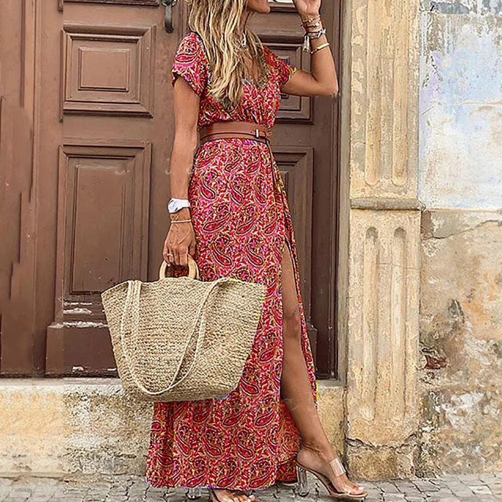 Zara - Boho Chic Summer Maxi Dress