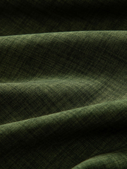 Shortd Collar Shirt & Straight Leg Linen Pants Sleeve Stan
